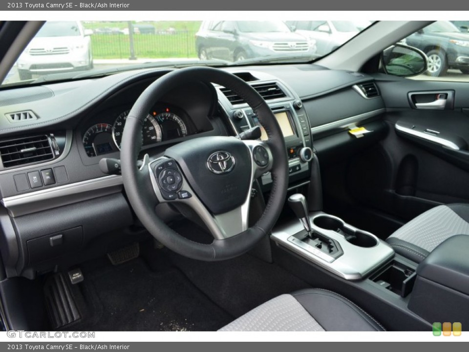 Black/Ash Interior Prime Interior for the 2013 Toyota Camry SE #79831595