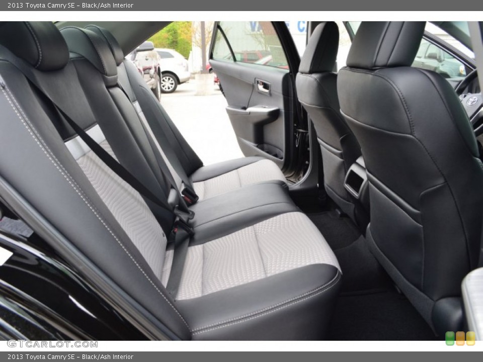 Black/Ash Interior Rear Seat for the 2013 Toyota Camry SE #79831664