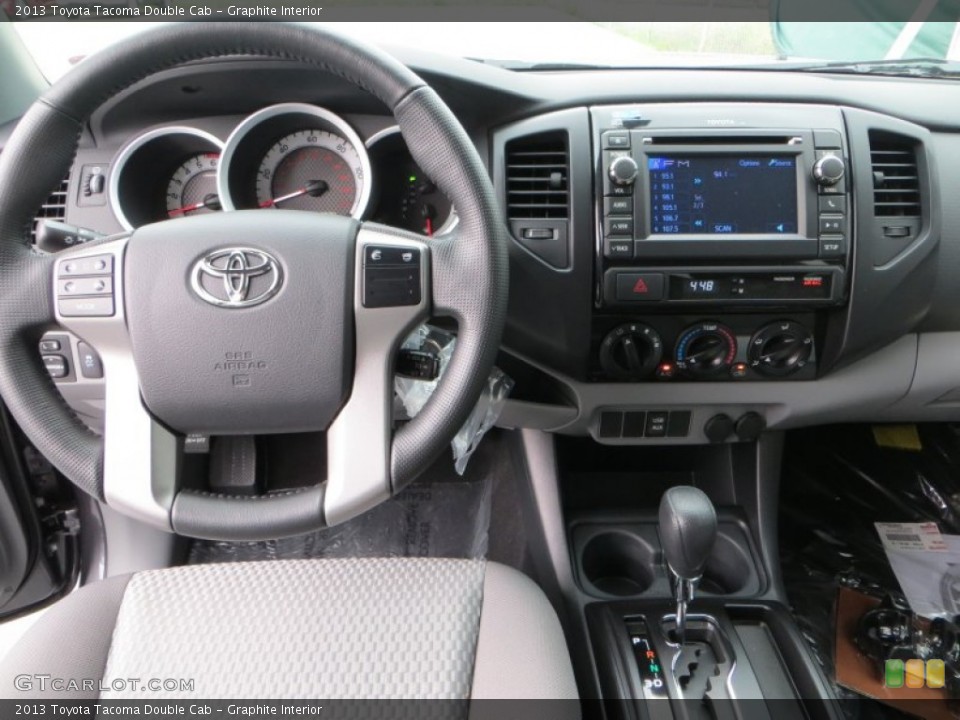 Graphite Interior Dashboard for the 2013 Toyota Tacoma Double Cab #79831688