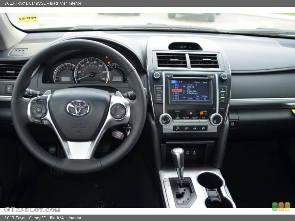 Black/Ash Interior Dashboard for the 2013 Toyota Camry SE #79831804