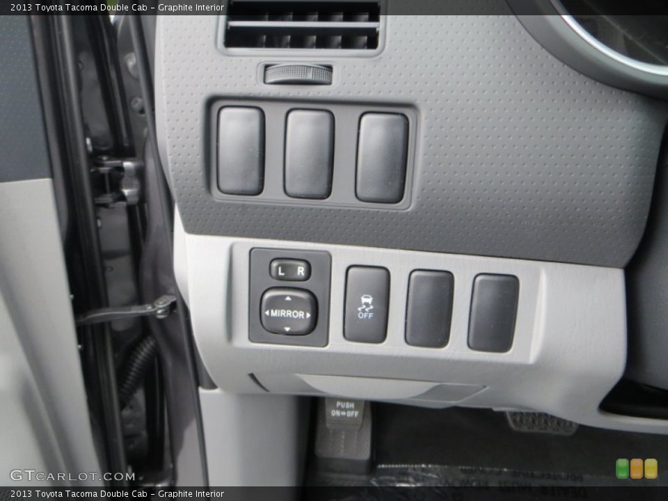 Graphite Interior Controls for the 2013 Toyota Tacoma Double Cab #79831837