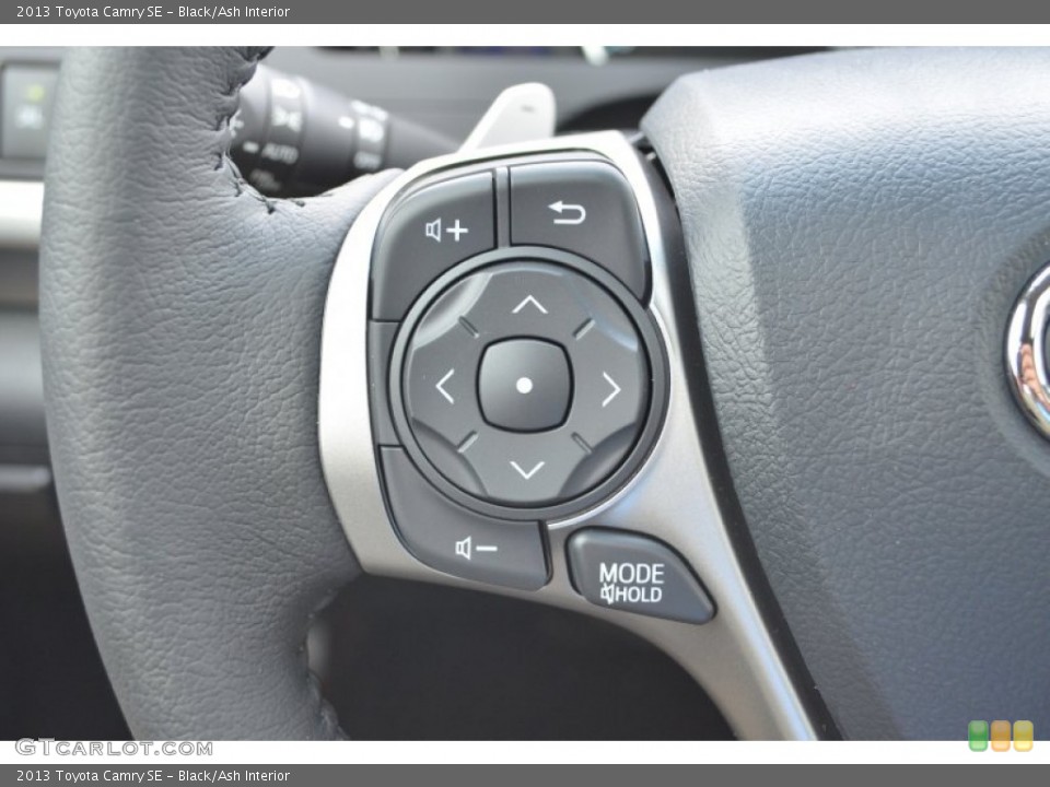 Black/Ash Interior Controls for the 2013 Toyota Camry SE #79831888