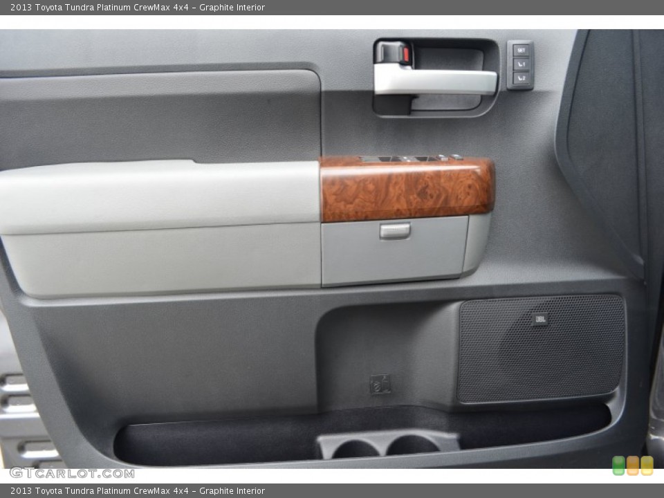Graphite Interior Door Panel for the 2013 Toyota Tundra Platinum CrewMax 4x4 #79832293
