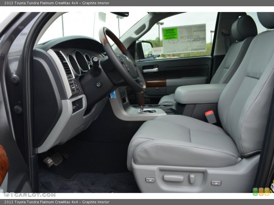 Graphite Interior Photo for the 2013 Toyota Tundra Platinum CrewMax 4x4 #79832329