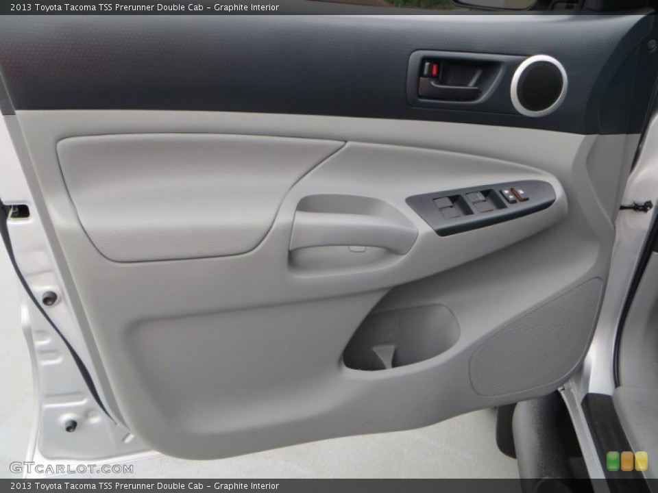 Graphite Interior Door Panel for the 2013 Toyota Tacoma TSS Prerunner Double Cab #79832332