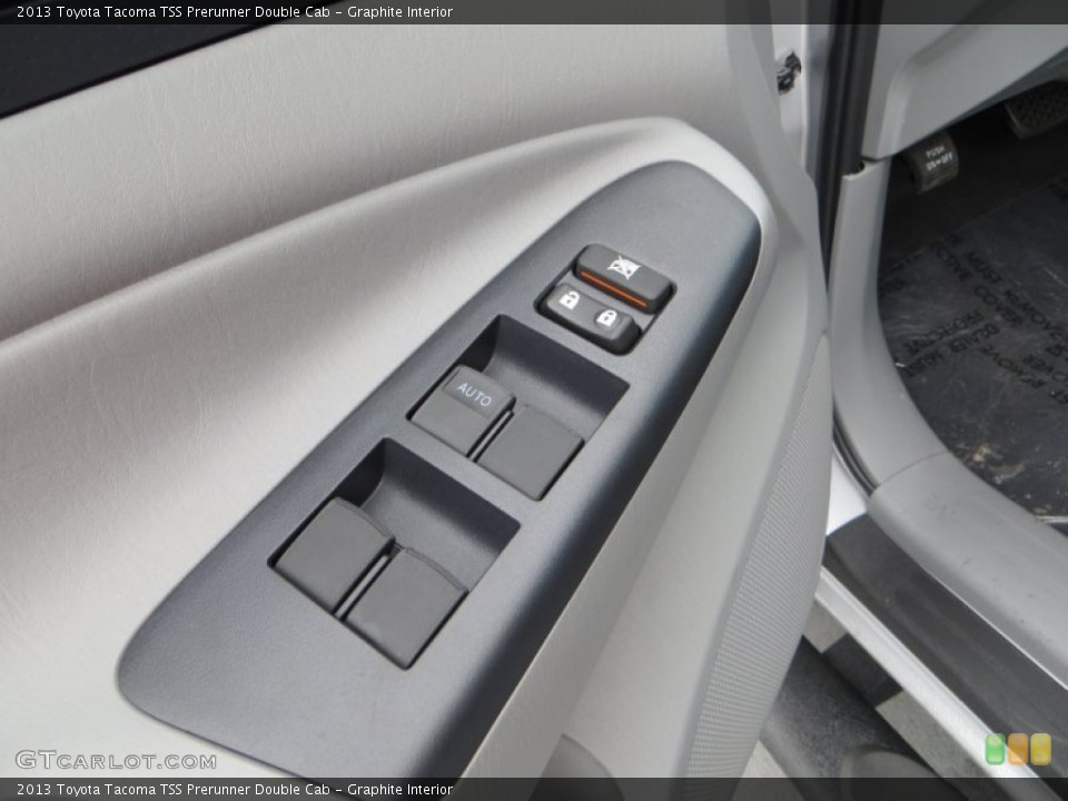 Graphite Interior Controls for the 2013 Toyota Tacoma TSS Prerunner Double Cab #79832350