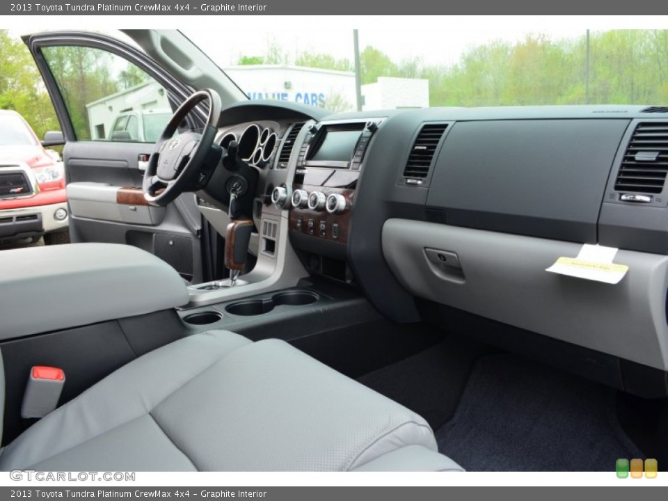 Graphite Interior Dashboard for the 2013 Toyota Tundra Platinum CrewMax 4x4 #79832425