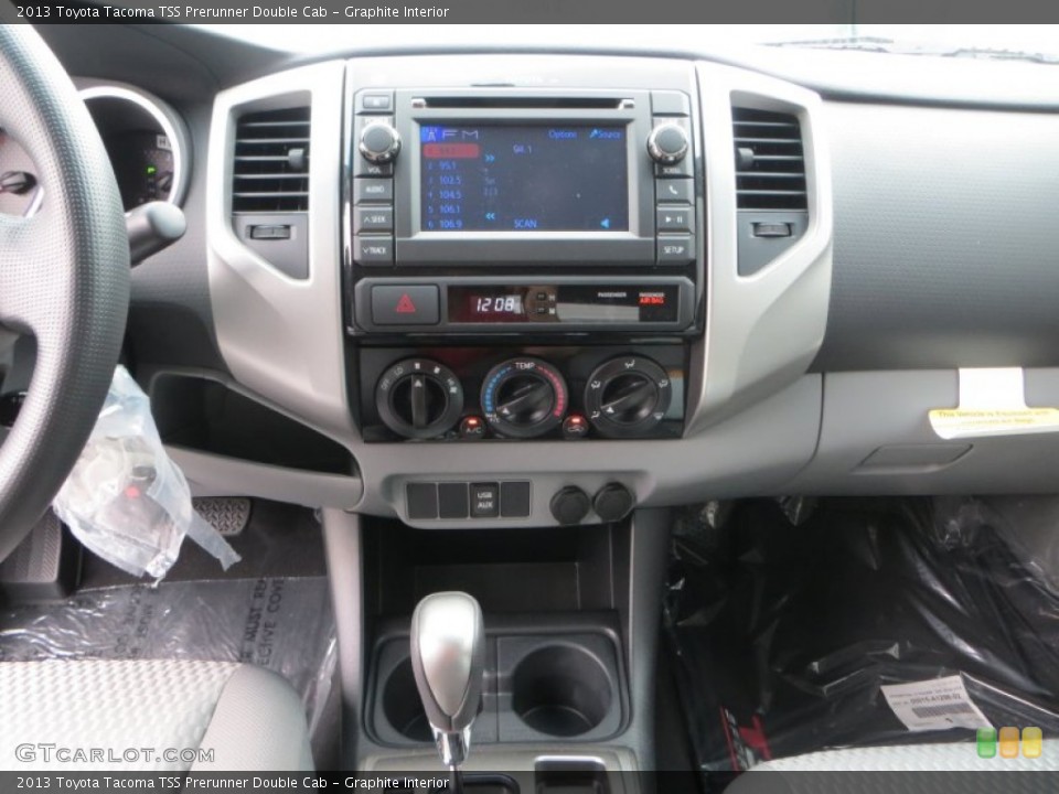 Graphite Interior Controls for the 2013 Toyota Tacoma TSS Prerunner Double Cab #79832439