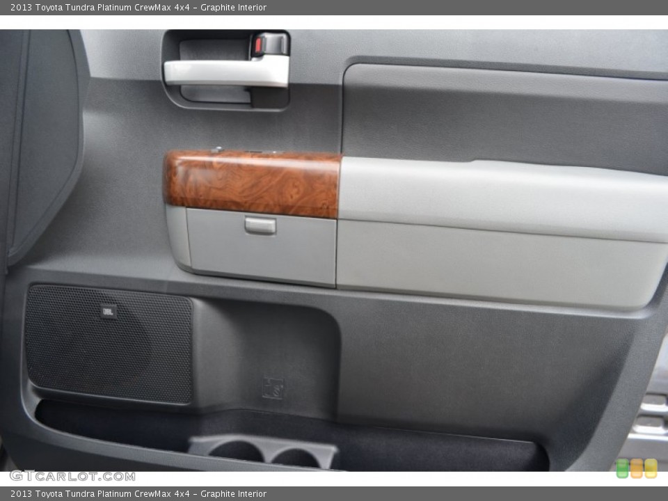 Graphite Interior Door Panel for the 2013 Toyota Tundra Platinum CrewMax 4x4 #79832448