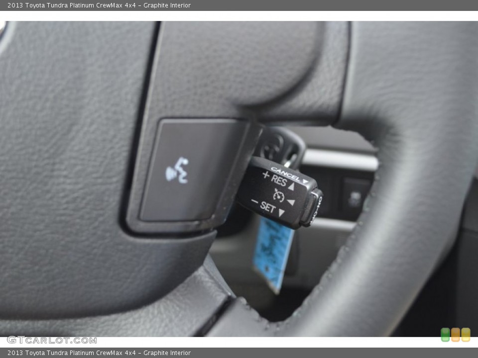 Graphite Interior Controls for the 2013 Toyota Tundra Platinum CrewMax 4x4 #79832716
