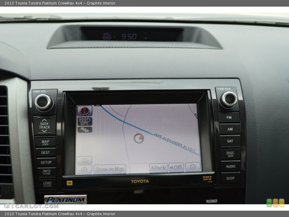 Graphite Interior Navigation for the 2013 Toyota Tundra Platinum CrewMax 4x4 #79832911