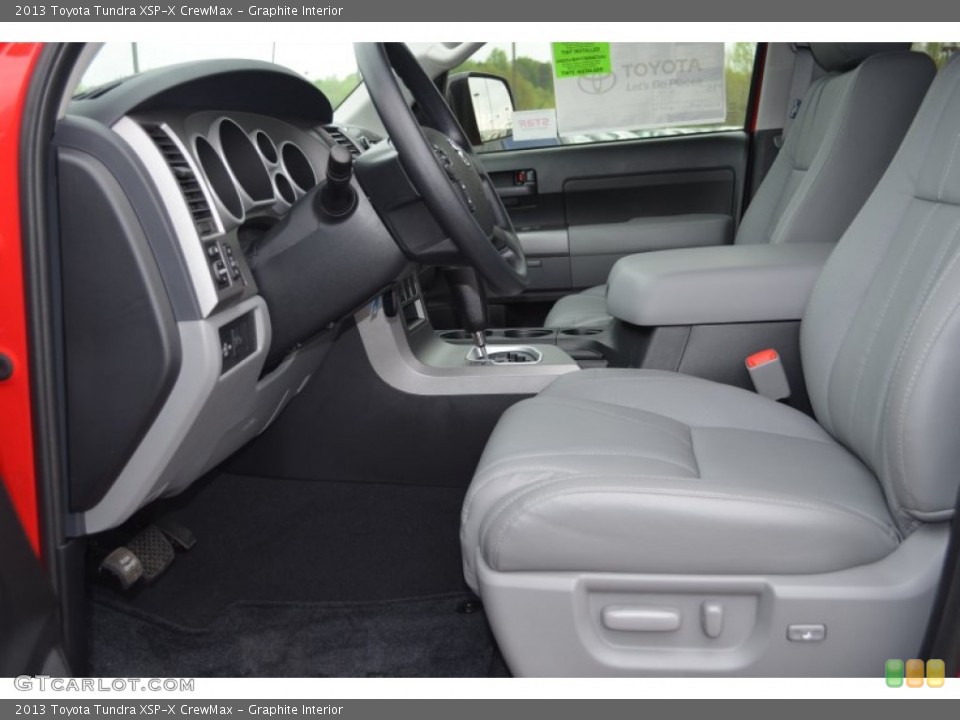 Graphite Interior Photo for the 2013 Toyota Tundra XSP-X CrewMax #79833319