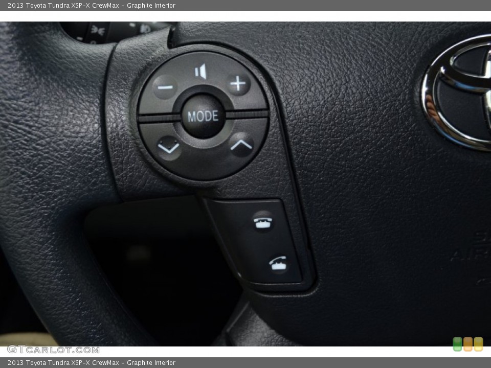 Graphite Interior Controls for the 2013 Toyota Tundra XSP-X CrewMax #79833664