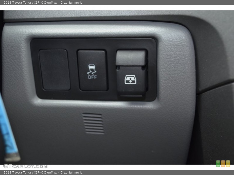 Graphite Interior Controls for the 2013 Toyota Tundra XSP-X CrewMax #79833726