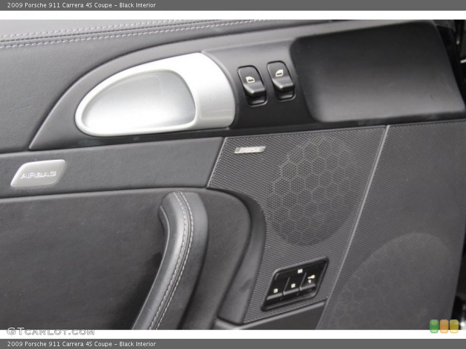 Black Interior Controls for the 2009 Porsche 911 Carrera 4S Coupe #79834273