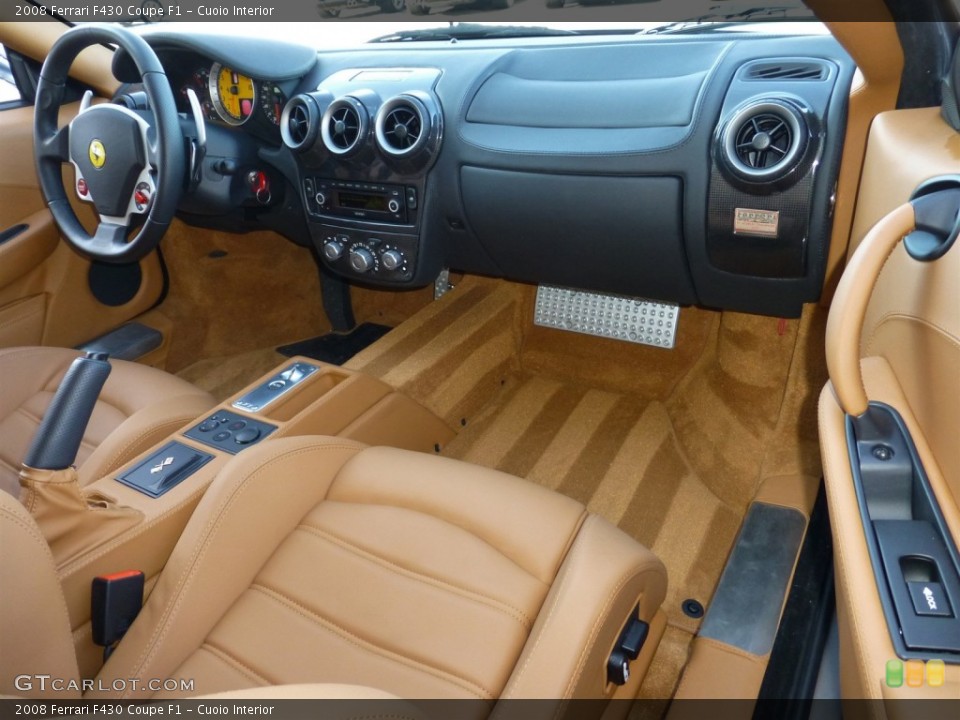 Cuoio Interior Dashboard for the 2008 Ferrari F430 Coupe F1 #79834717