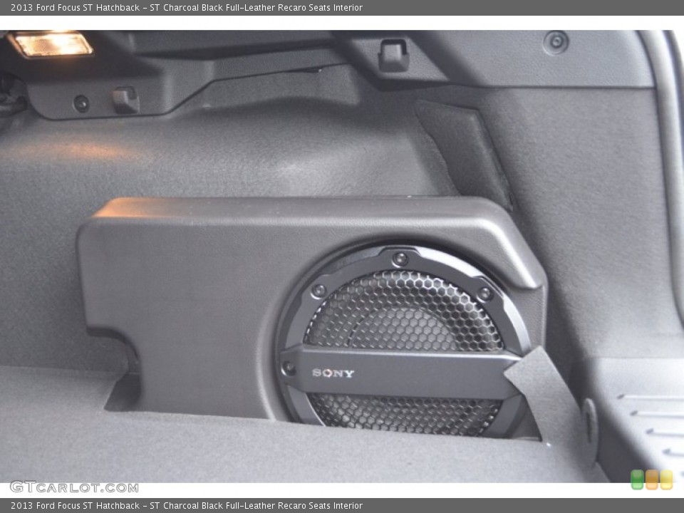 ST Charcoal Black Full-Leather Recaro Seats Interior Audio System for the 2013 Ford Focus ST Hatchback #79835026