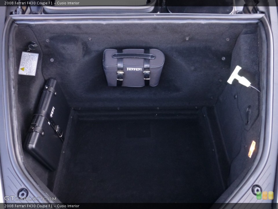 Cuoio Interior Trunk for the 2008 Ferrari F430 Coupe F1 #79835207