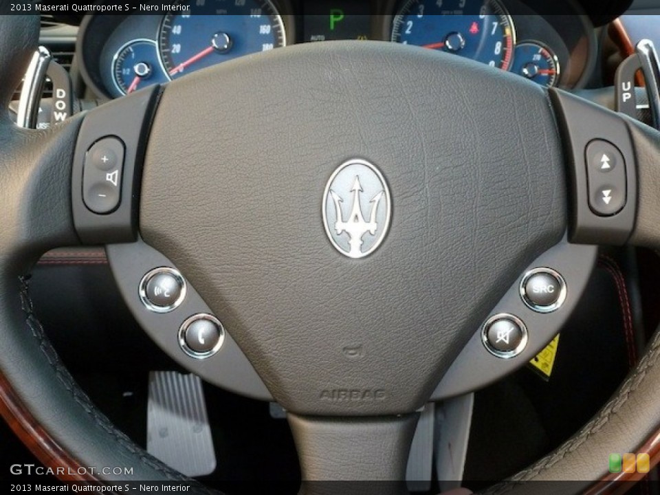 Nero Interior Steering Wheel for the 2013 Maserati Quattroporte S #79835683