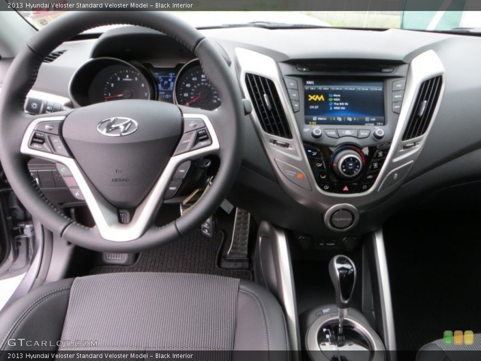 Black Interior Dashboard for the 2013 Hyundai Veloster  #79835906