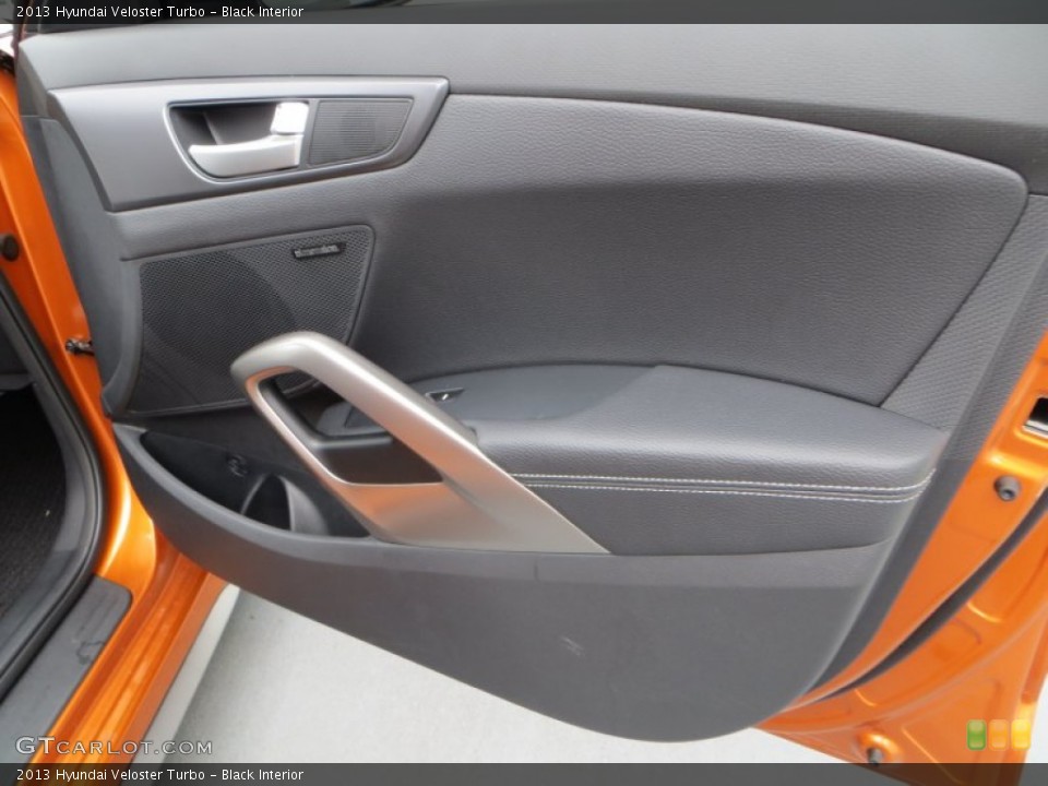 Black Interior Door Panel for the 2013 Hyundai Veloster Turbo #79837015