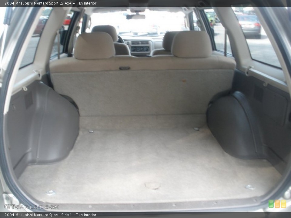 Tan Interior Trunk for the 2004 Mitsubishi Montero Sport LS 4x4 #79838800