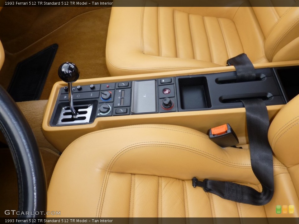 Tan Interior Transmission for the 1993 Ferrari 512 TR  #79838852