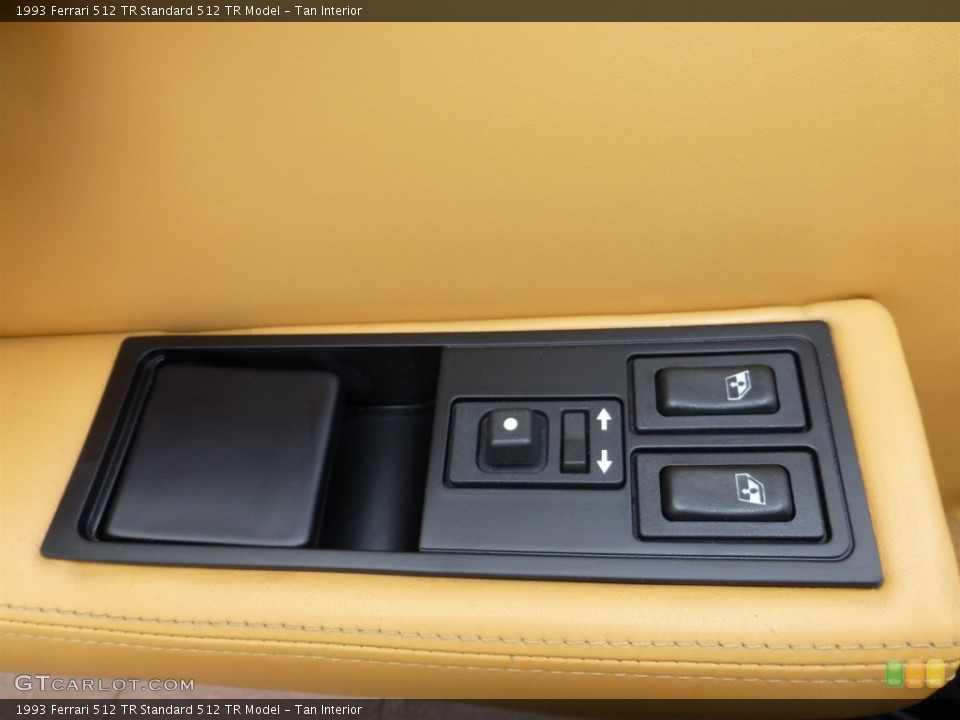 Tan Interior Controls for the 1993 Ferrari 512 TR  #79839310