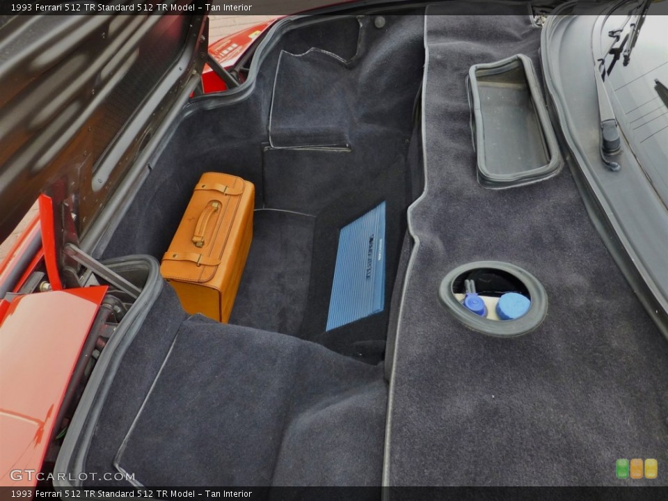 Tan Interior Trunk for the 1993 Ferrari 512 TR  #79839355