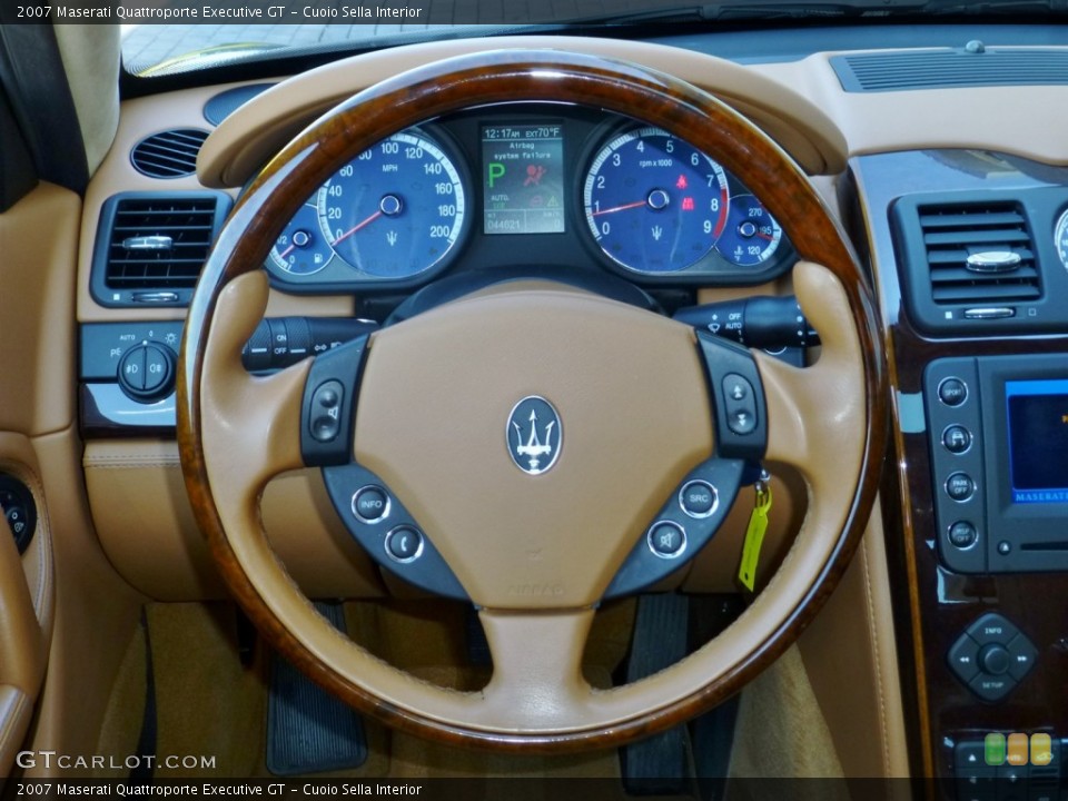 Cuoio Sella Interior Steering Wheel for the 2007 Maserati Quattroporte Executive GT #79840279