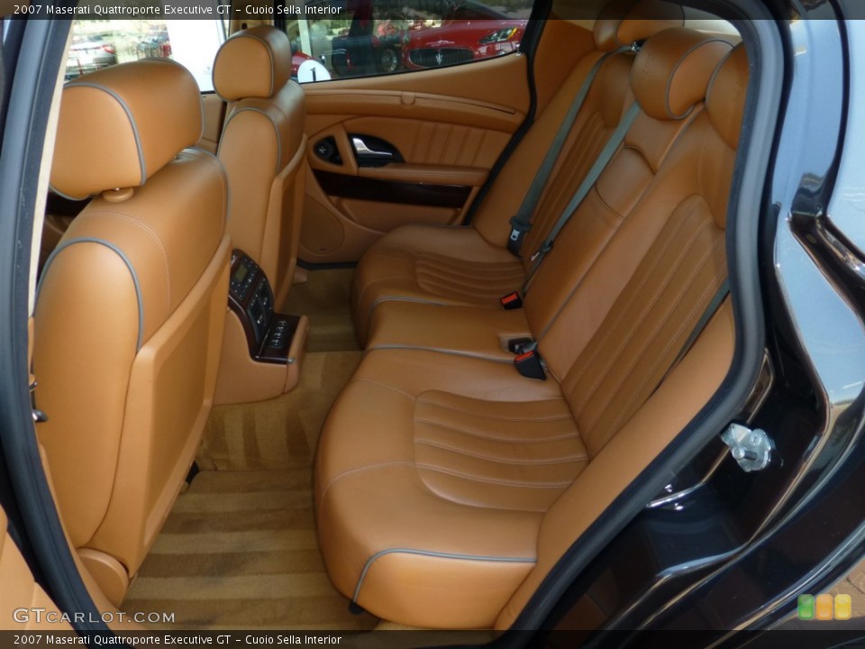 Cuoio Sella Interior Rear Seat for the 2007 Maserati Quattroporte Executive GT #79840515