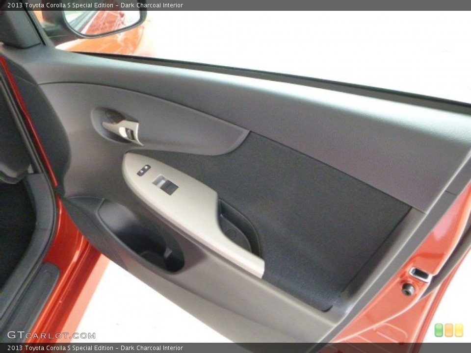 Dark Charcoal Interior Door Panel for the 2013 Toyota Corolla S Special Edition #79840647