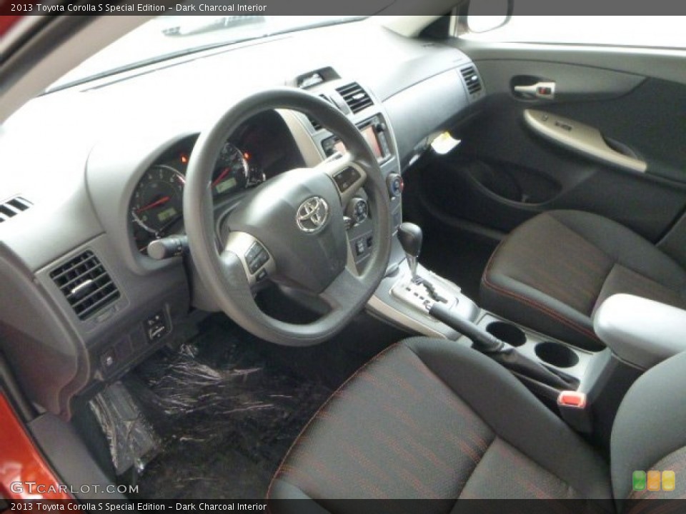 Dark Charcoal Interior Photo for the 2013 Toyota Corolla S Special Edition #79840729