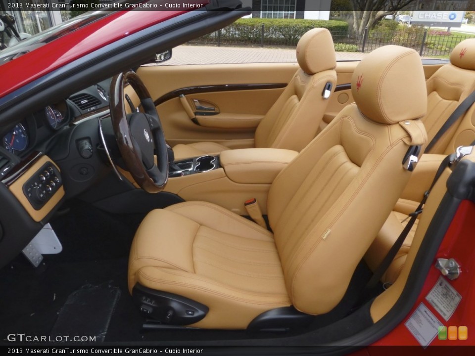 Cuoio Interior Photo for the 2013 Maserati GranTurismo Convertible GranCabrio #79841218