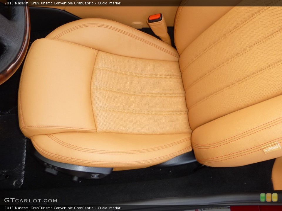 Cuoio Interior Front Seat for the 2013 Maserati GranTurismo Convertible GranCabrio #79841306