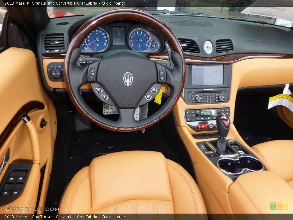 Cuoio Interior Dashboard for the 2013 Maserati GranTurismo Convertible GranCabrio #79841374