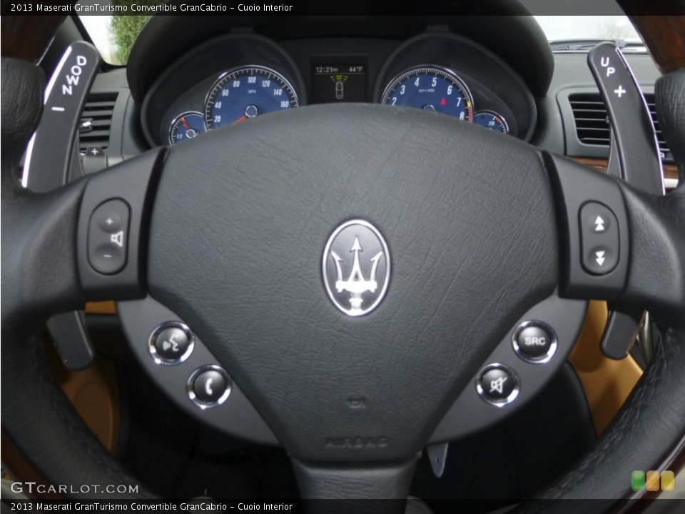 Cuoio Interior Steering Wheel for the 2013 Maserati GranTurismo Convertible GranCabrio #79841409