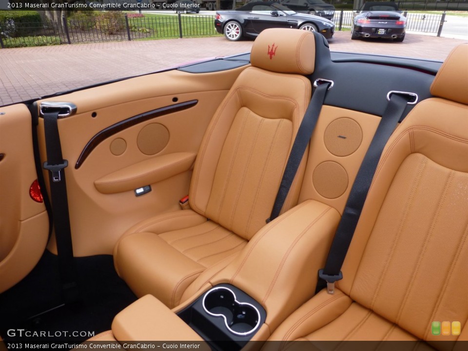 Cuoio Interior Rear Seat for the 2013 Maserati GranTurismo Convertible GranCabrio #79841734