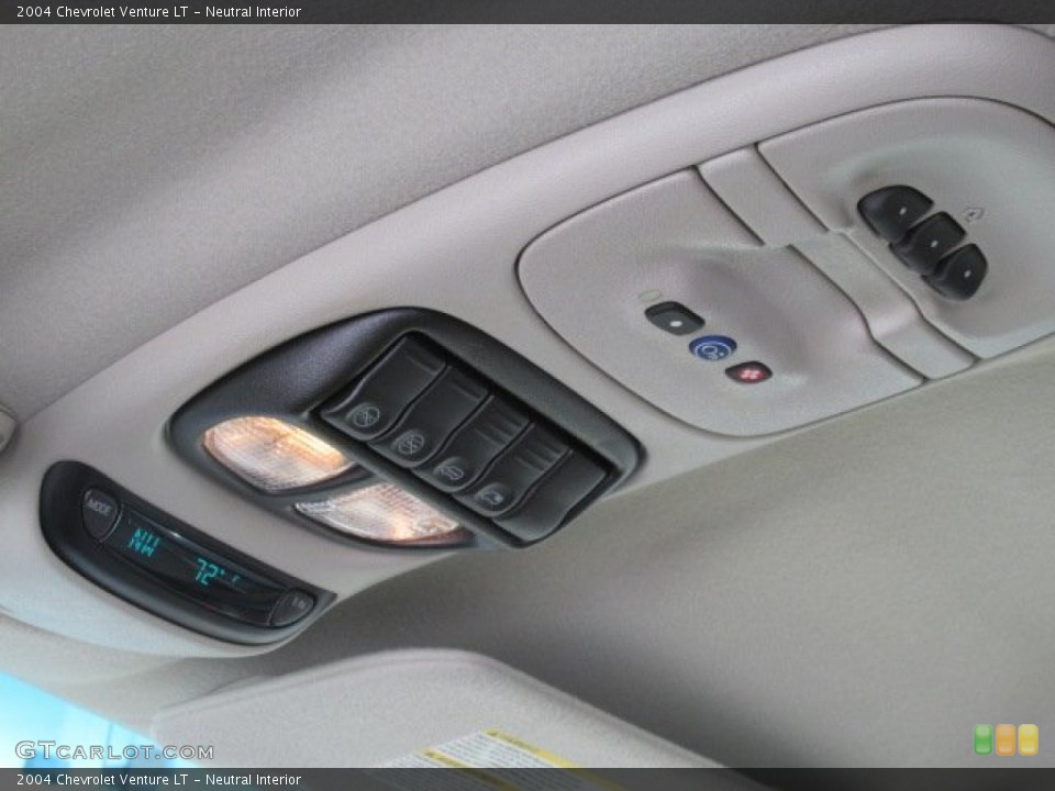Neutral Interior Controls for the 2004 Chevrolet Venture LT #79842274