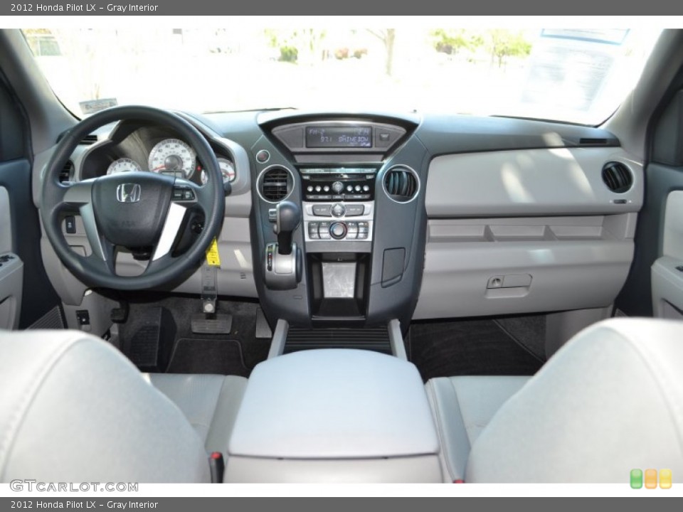 Gray Interior Dashboard for the 2012 Honda Pilot LX #79842723