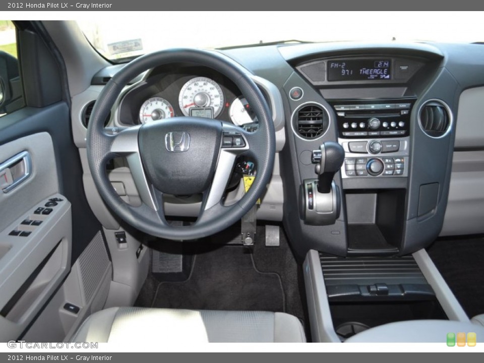 Gray Interior Dashboard for the 2012 Honda Pilot LX #79842740