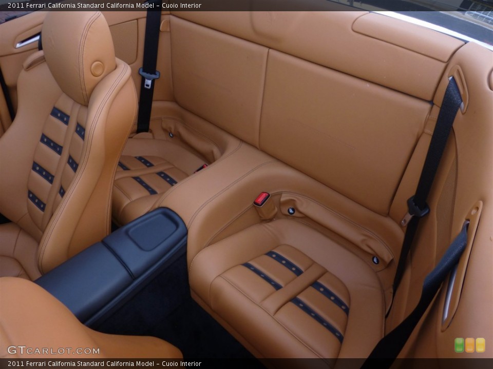 Cuoio Interior Rear Seat for the 2011 Ferrari California  #79842793