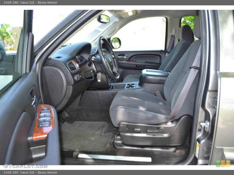 Ebony Interior Photo for the 2008 GMC Yukon SLE #79843894