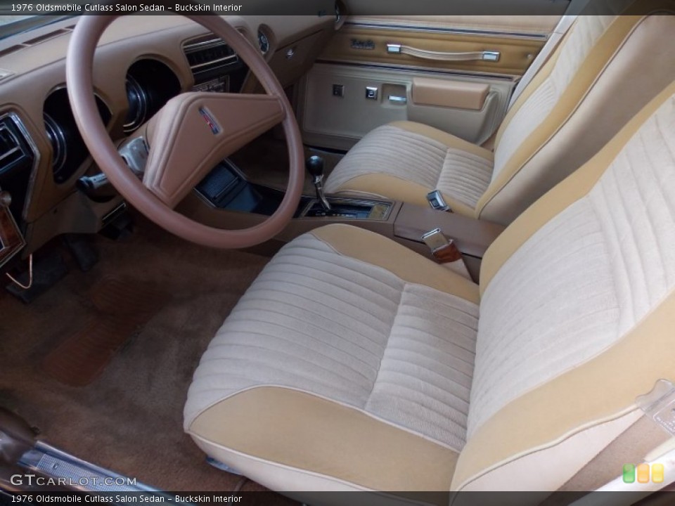 Buckskin Interior Photo for the 1976 Oldsmobile Cutlass Salon Sedan #79844297