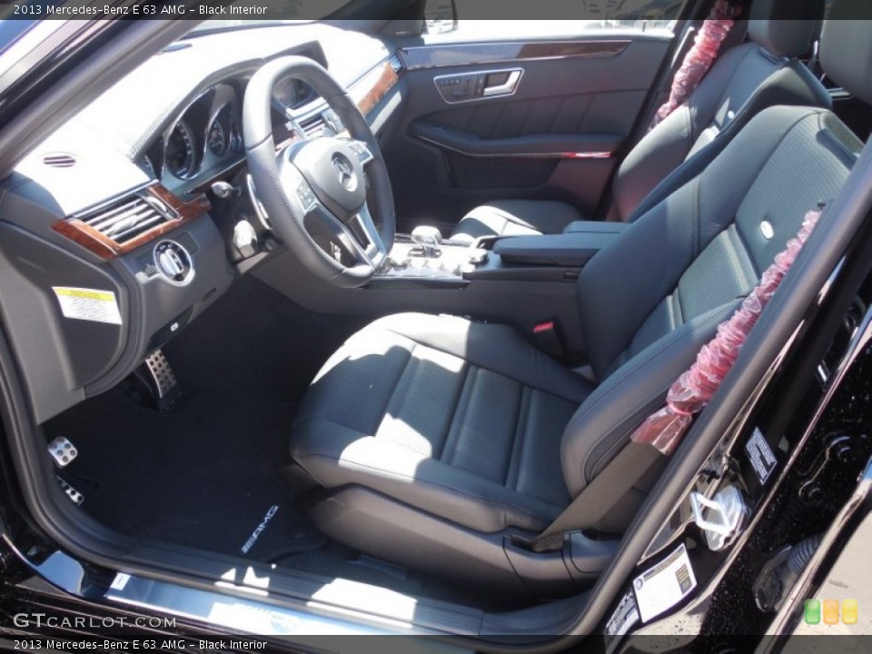 Black Interior Photo for the 2013 Mercedes-Benz E 63 AMG #79844320