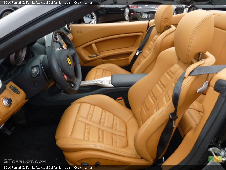 Cuoio Interior Front Seat for the 2010 Ferrari California  #79844860