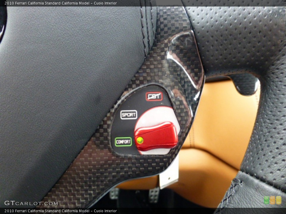 Cuoio Interior Controls for the 2010 Ferrari California  #79845248