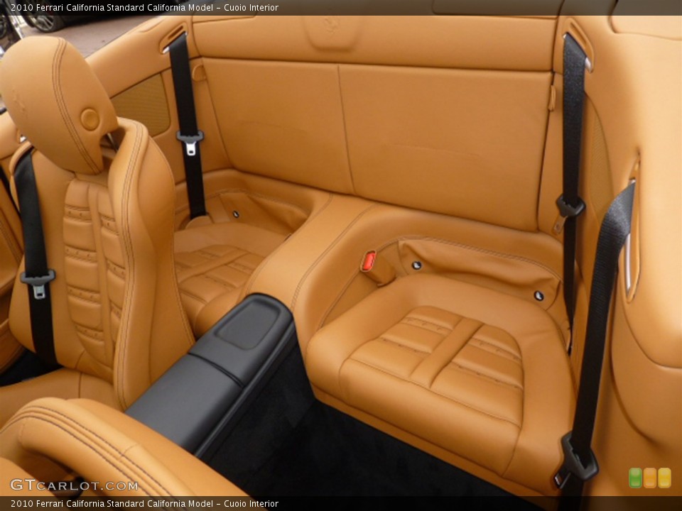Cuoio Interior Rear Seat for the 2010 Ferrari California  #79845412