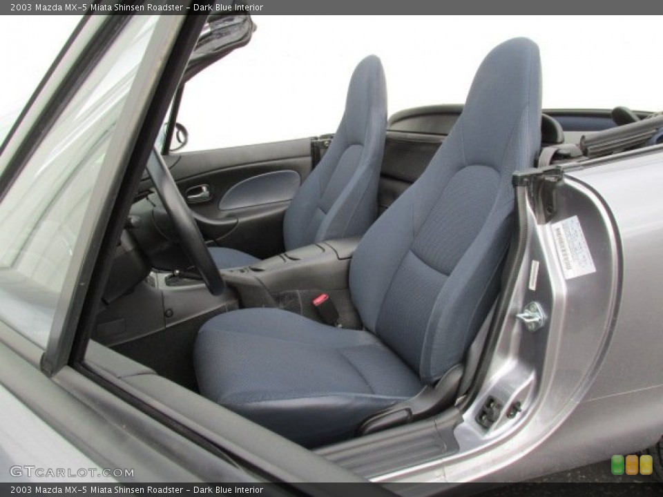 Dark Blue Interior Photo for the 2003 Mazda MX-5 Miata Shinsen Roadster #79845481