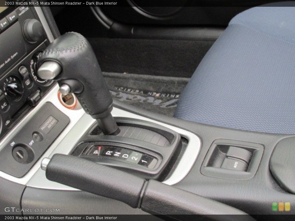Dark Blue Interior Transmission for the 2003 Mazda MX-5 Miata Shinsen Roadster #79845563